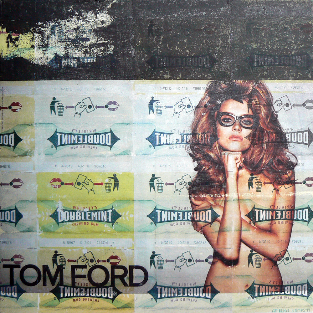 Anielka Hampson Painting Doublemint